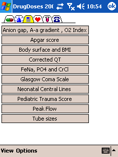 Drug list
